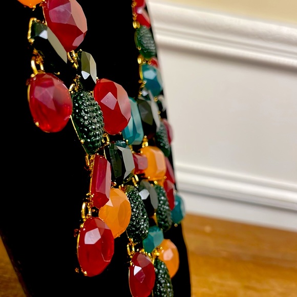 Talbots Rhinestone Statement Necklace - Picture 4 of 4